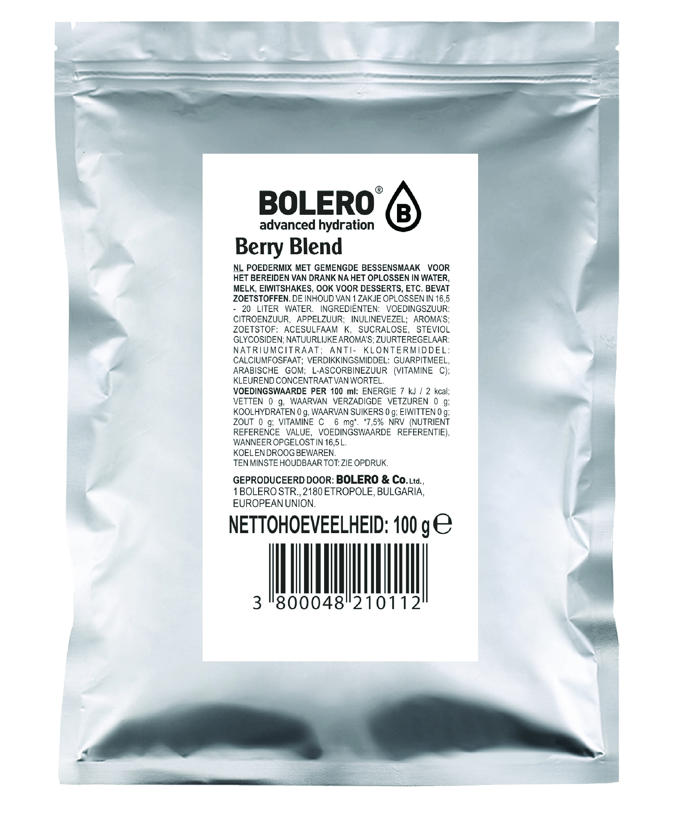 bolero berry blend 20 liter (1 x 100g)