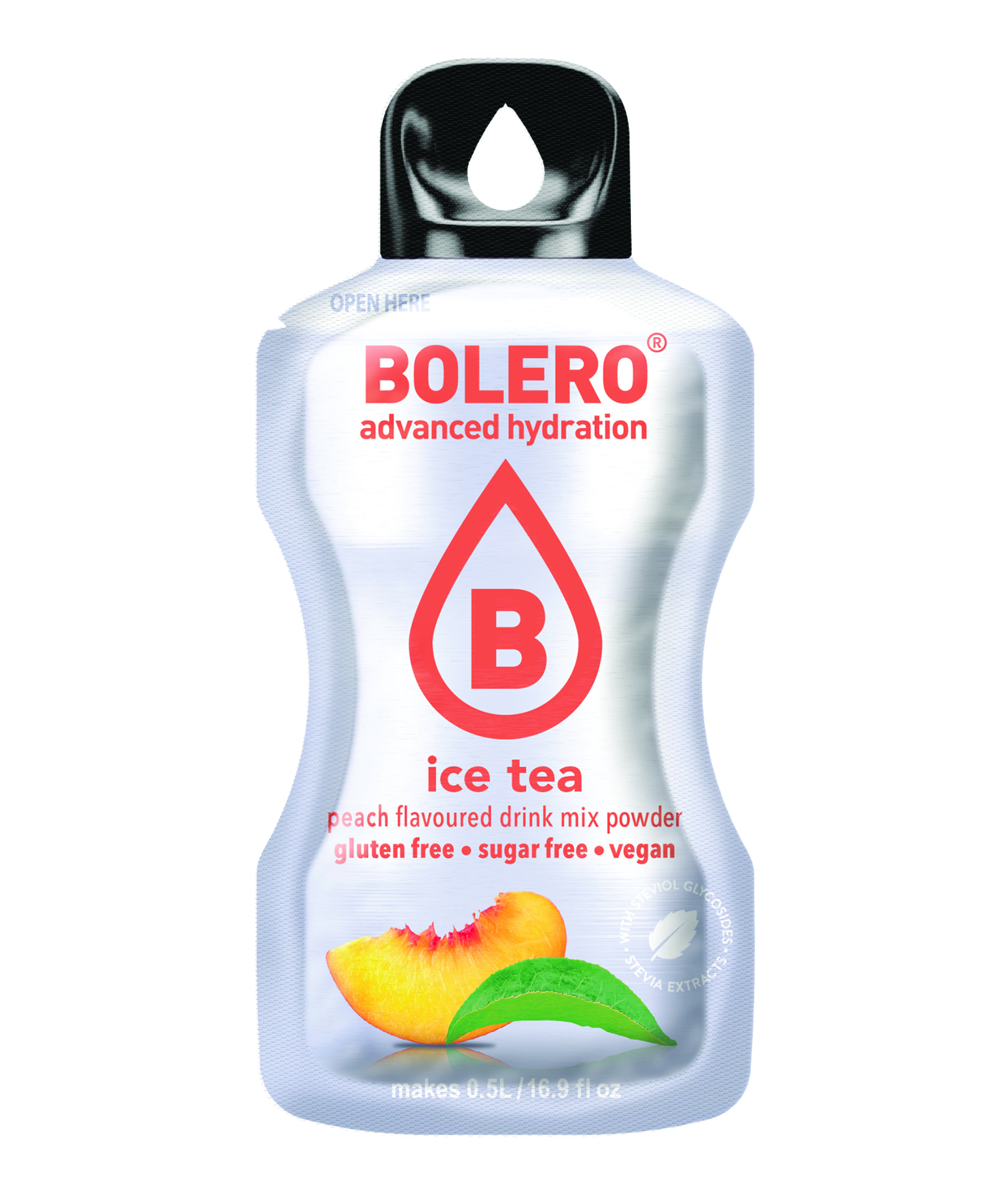 bolero sticks ice tea peach - 12 x 3g