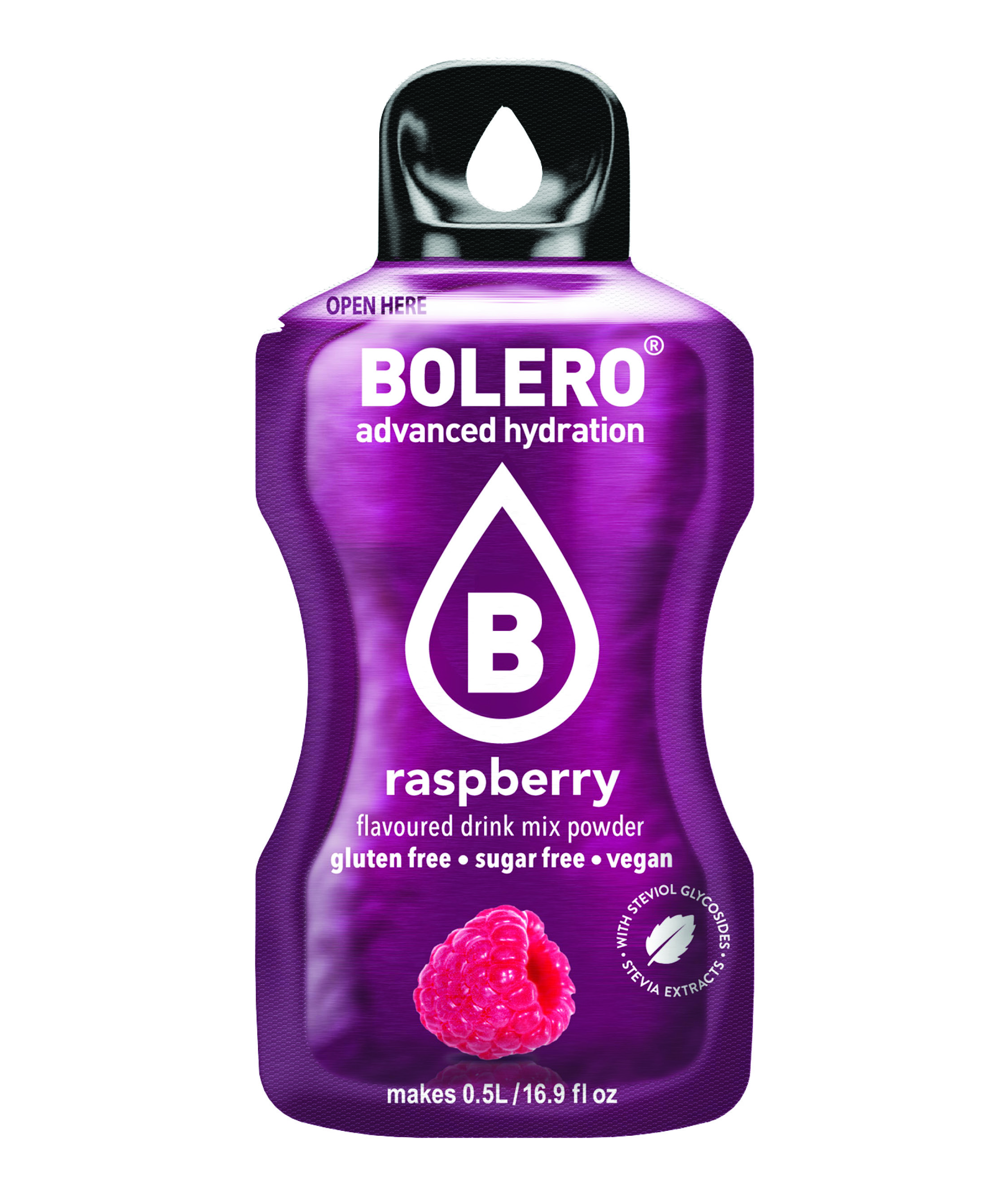 bolero sticks raspberry - 12 x 3g