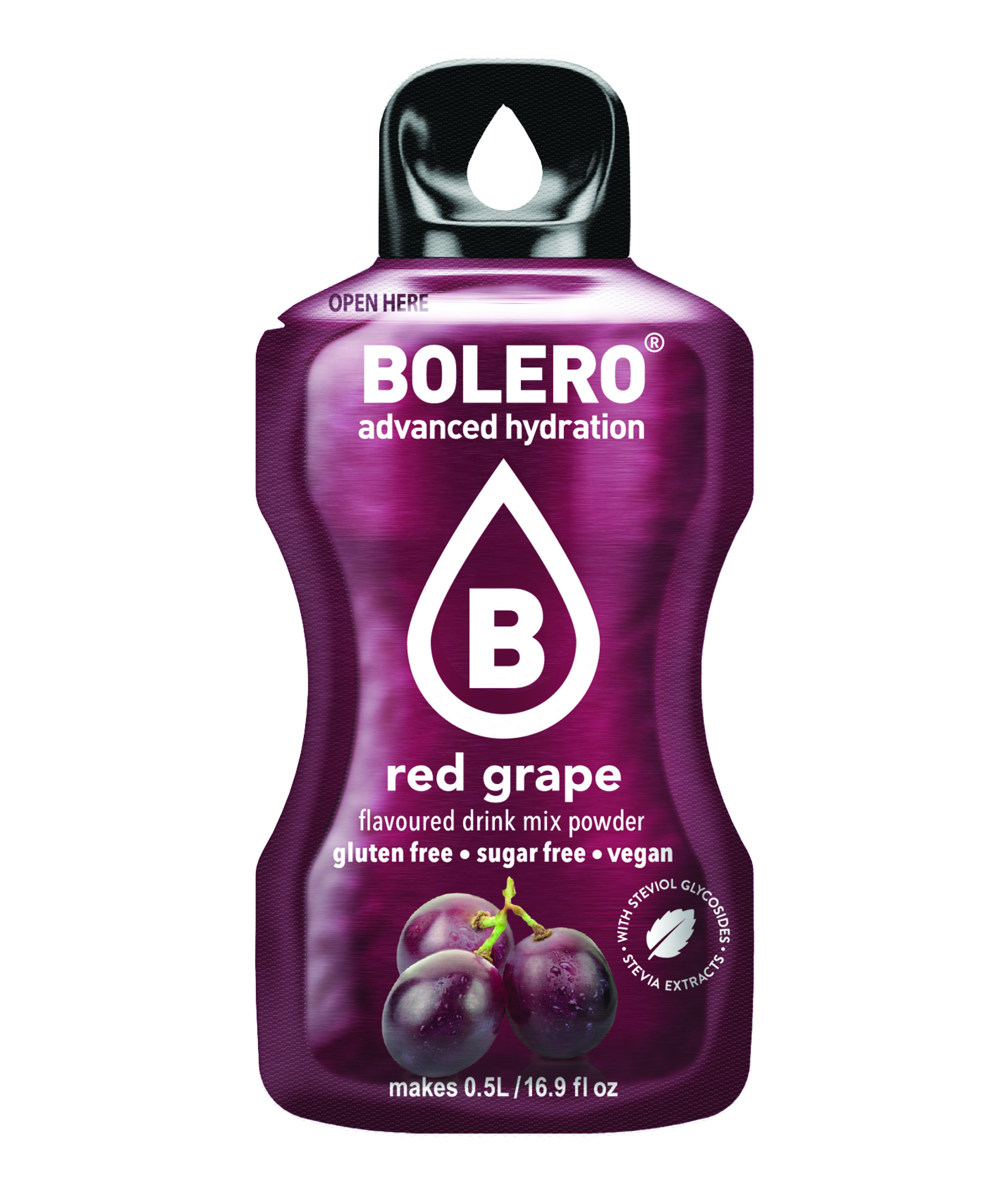 bolero sticks red grape - 12 x 3g