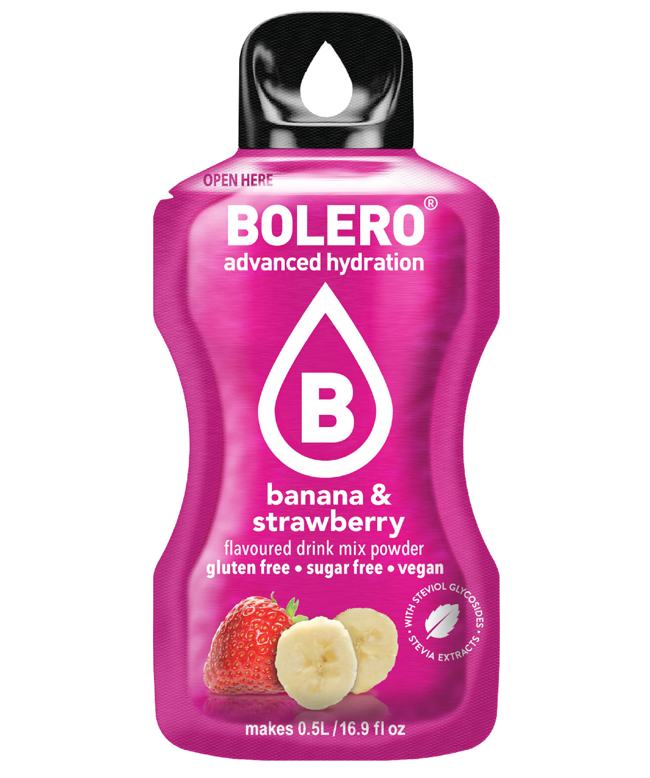 bolero sticks banana and strawberry - 12 x 3g