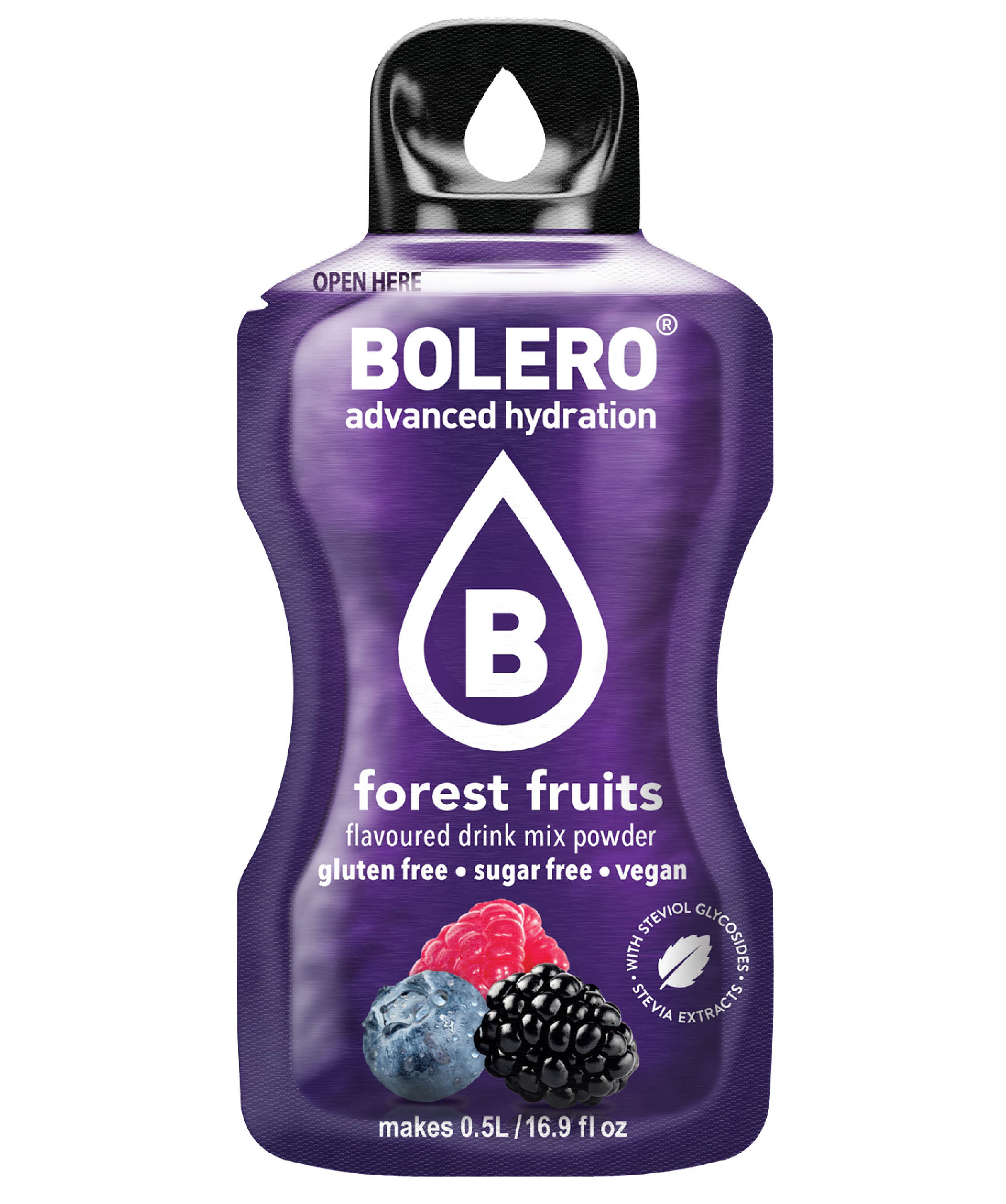 bolero sticks forest fruits - 12 x 3g