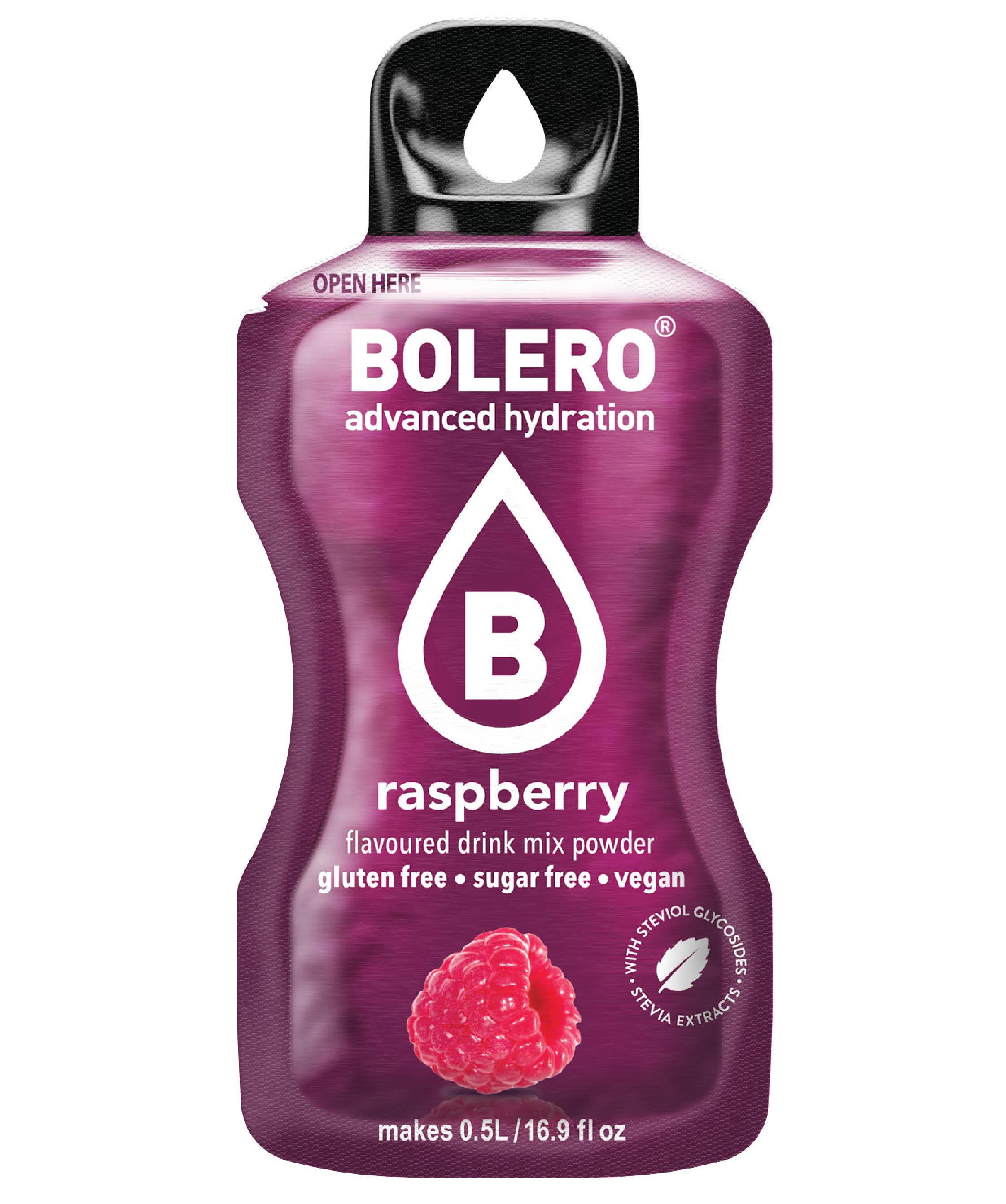 bolero sticks raspberry - 12 x 3g