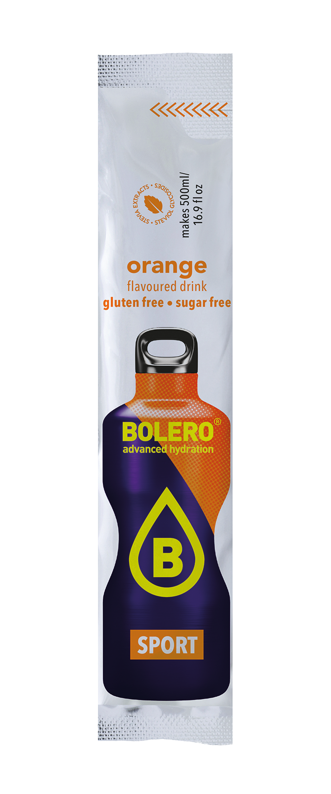 bolero sticks sport orange - 12 x 3g