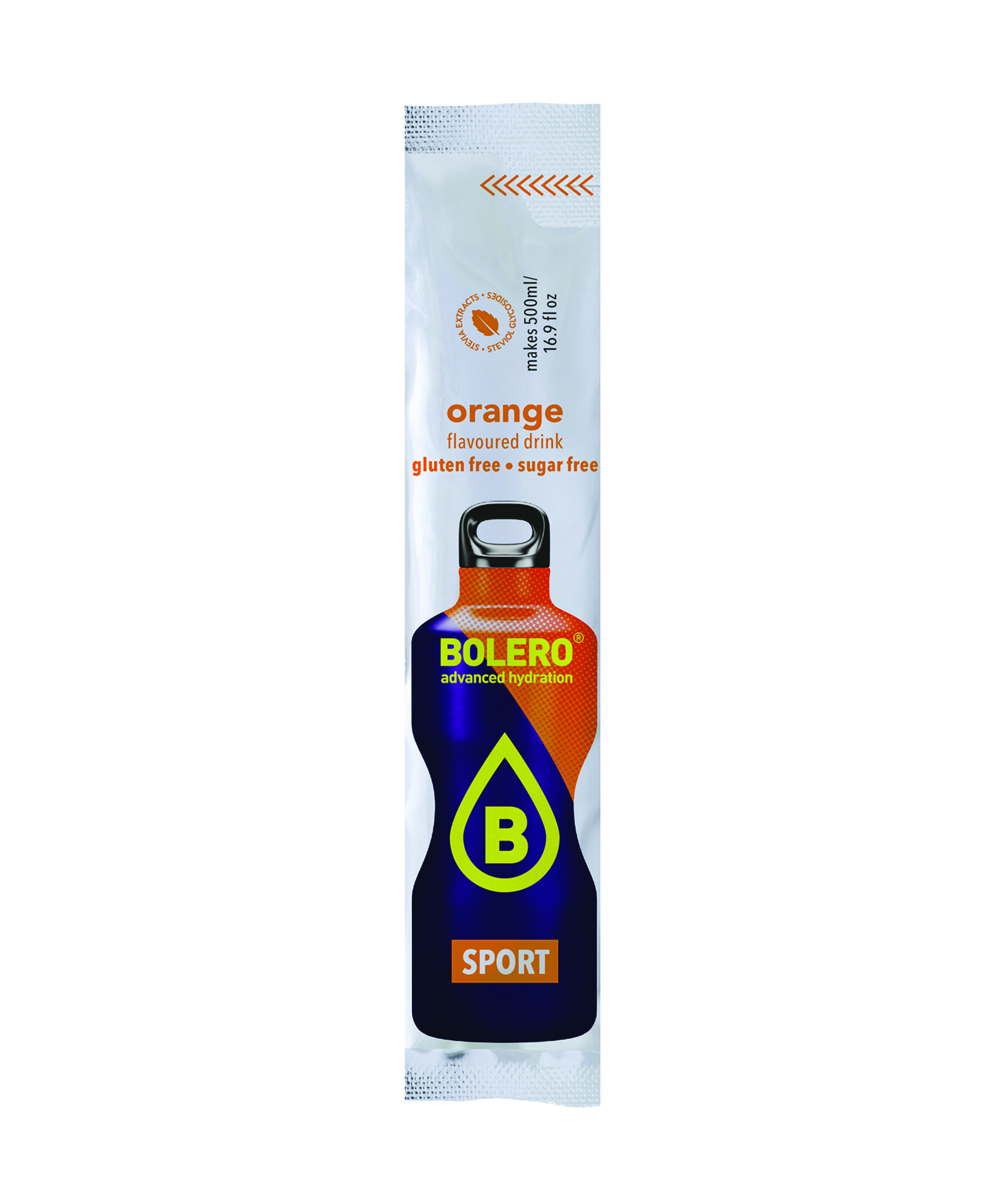 bolero sticks sport orange - 12 x 3g