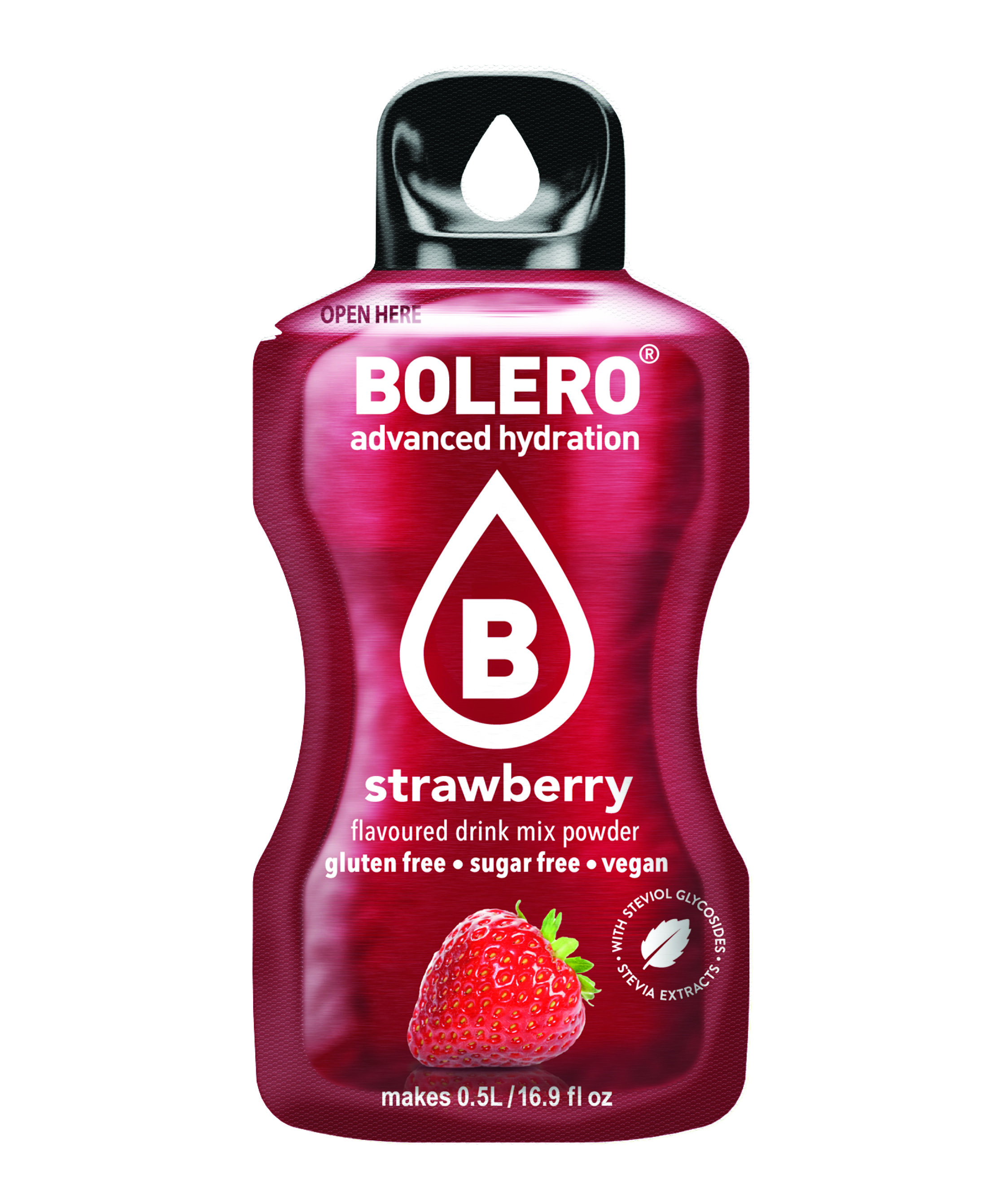 bolero sticks strawberry - 12 x 3g