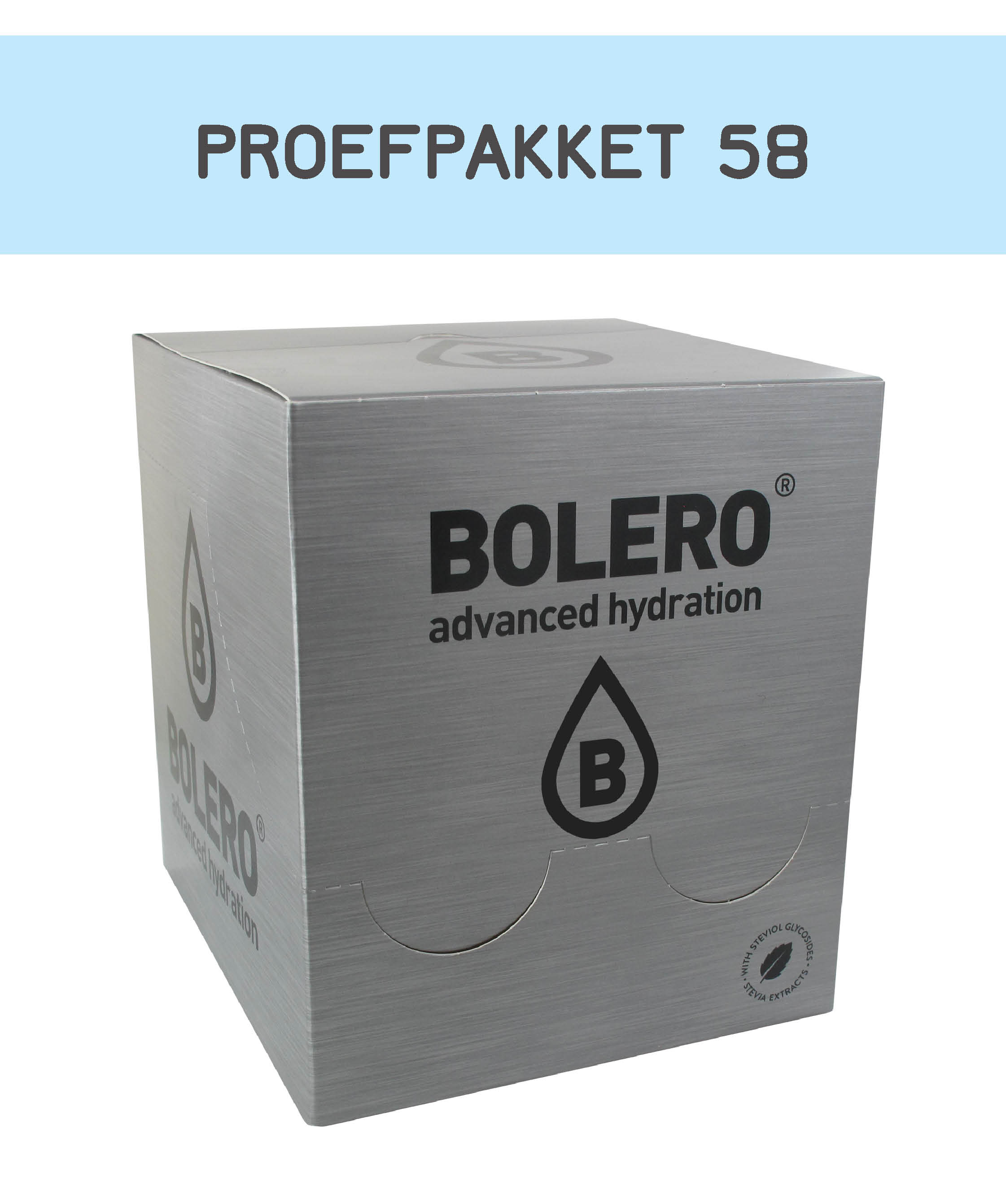 BOLERO - Proefpakket 58 smaken
