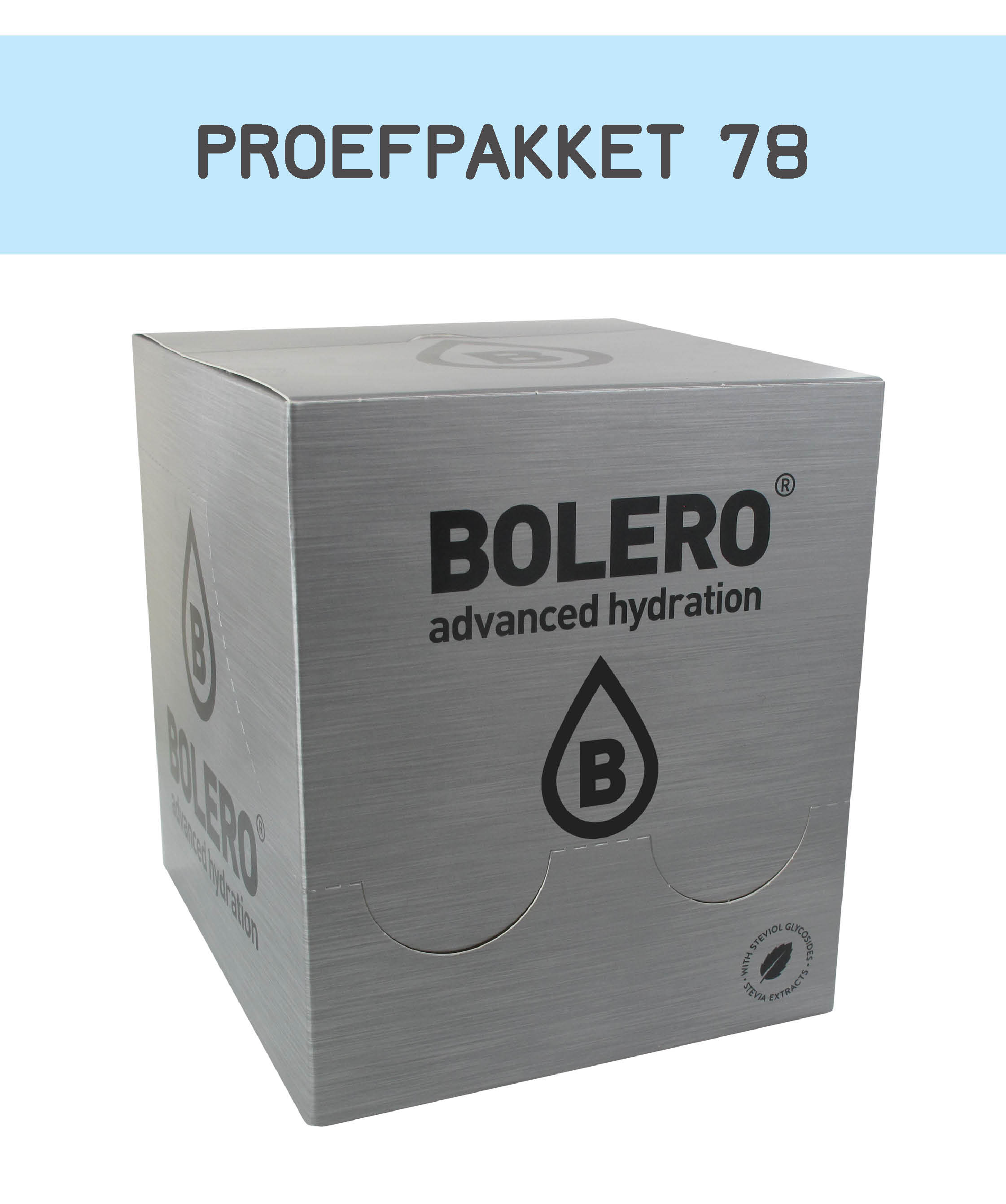 BOLERO - Proefpakket 78 smaken
