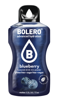 1 box bolero blueberry - 24 x 9g