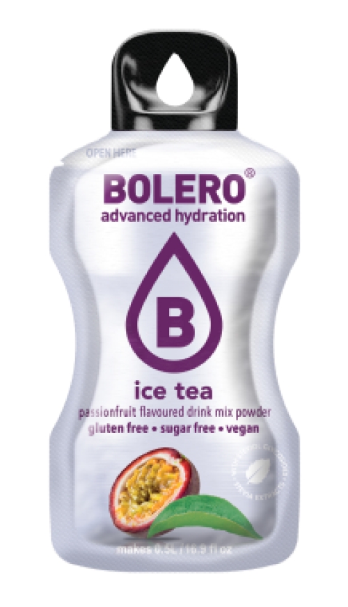 bolero sticks ice tea passionfruit - 12 x 3g