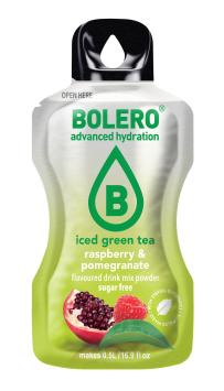 1 box bolero iced green tea raspberry and pomegranate- 24 x 8g