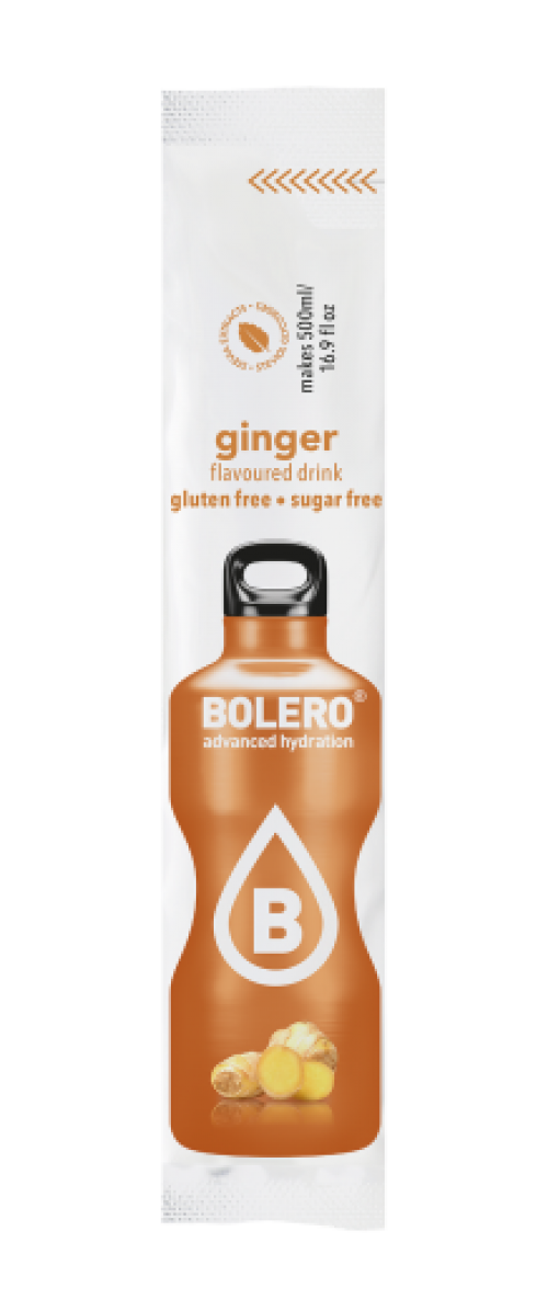 bolero sticks ginger - 12 x 3g