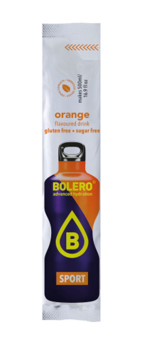 bolero sticks sport orange - 12 x 3g