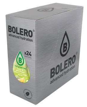1 box bolero iced green tea lemon and elderflower - 24 x 8g