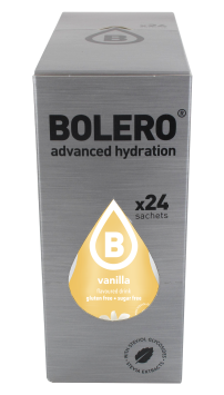 1 doos bolero vanilla - 24 x 9g