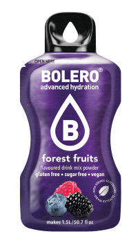 1 boîte bolero forest fruits - 24 x 9g