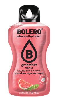 1 box bolero grapefruit tonic - 24 x 9g