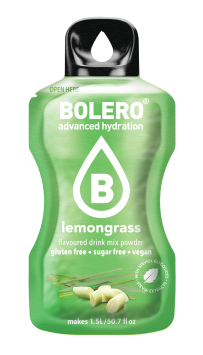 1 box bolero lemongrass - 24 x 9g