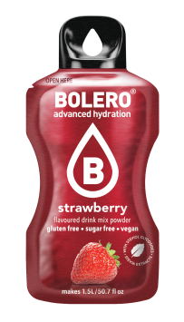 1 boîte bolero strawberry - 24 x 9g